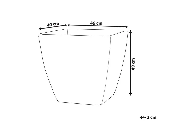 Trädgårdskruka Zeli - Inredning & dekor - Trädgårdsdekoration - Utomhuskrukor - Blomkrukor