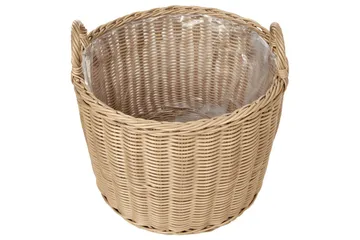 Trädgårdskruka Pendula set om 3 Naturlig - Naturlig - Inredning & dekor - Trädgårdsdekoration - Utomhuskrukor - Blomkrukor