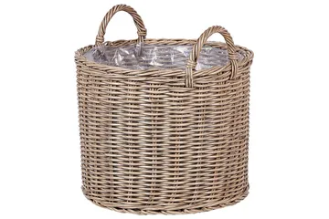 Trädgårdskruka Pendula set om 3 Brun - Brun - Inredning & dekor - Trädgårdsdekoration - Utomhuskrukor - Blomkrukor