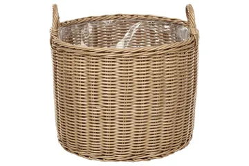 Trädgårdskruka Pendula set om 3 Naturlig - Naturlig - Inredning & dekor - Trädgårdsdekoration - Utomhuskrukor - Blomkrukor