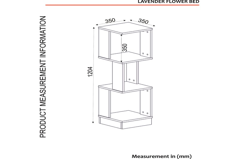 GRIEDER Växtbord 35 cm Vit - Inredning & dekor - Trädgårdsdekoration - Utomhuskrukor - Växthylla & växttrappa