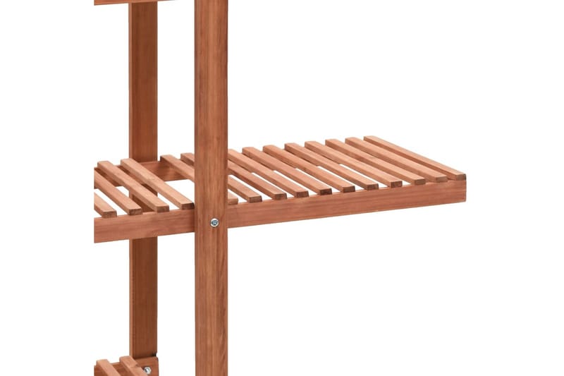 Växtställ cedarträ 86x36x139 cm - Brun - Inredning & dekor - Trädgårdsdekoration - Utomhuskrukor - Växthylla & växttrappa