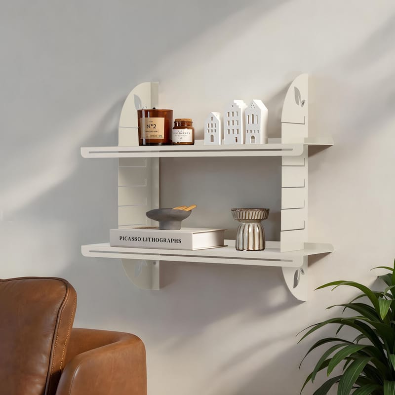 Clavor Vägghylla 70 cm - Mjuk Beige - Förvaring - Köksförvaring - Kökshylla