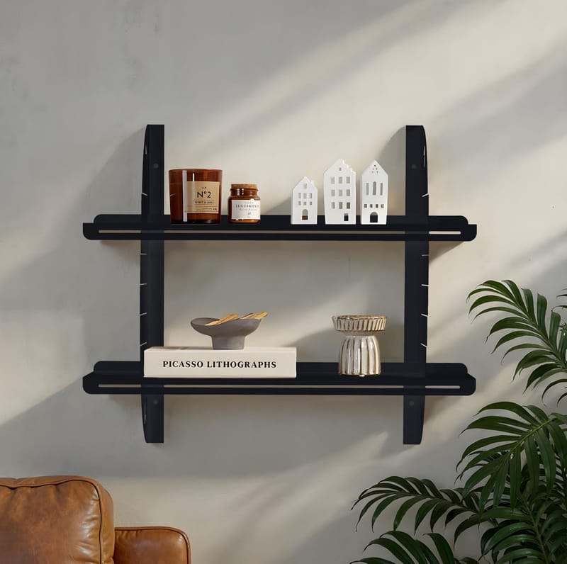 Clavor Vägghylla 70 cm - Svart - Förvaring - Köksförvaring - Kökshylla