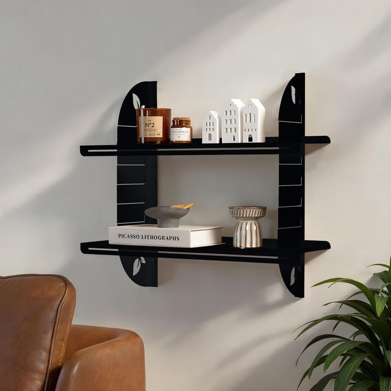 Clavor Vägghylla 70 cm - Svart - Förvaring - Köksförvaring - Kökshylla