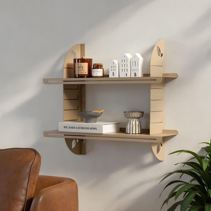 Clavor Vägghylla 70 cm - Taupe - Förvaring - Köksförvaring - Kökshylla