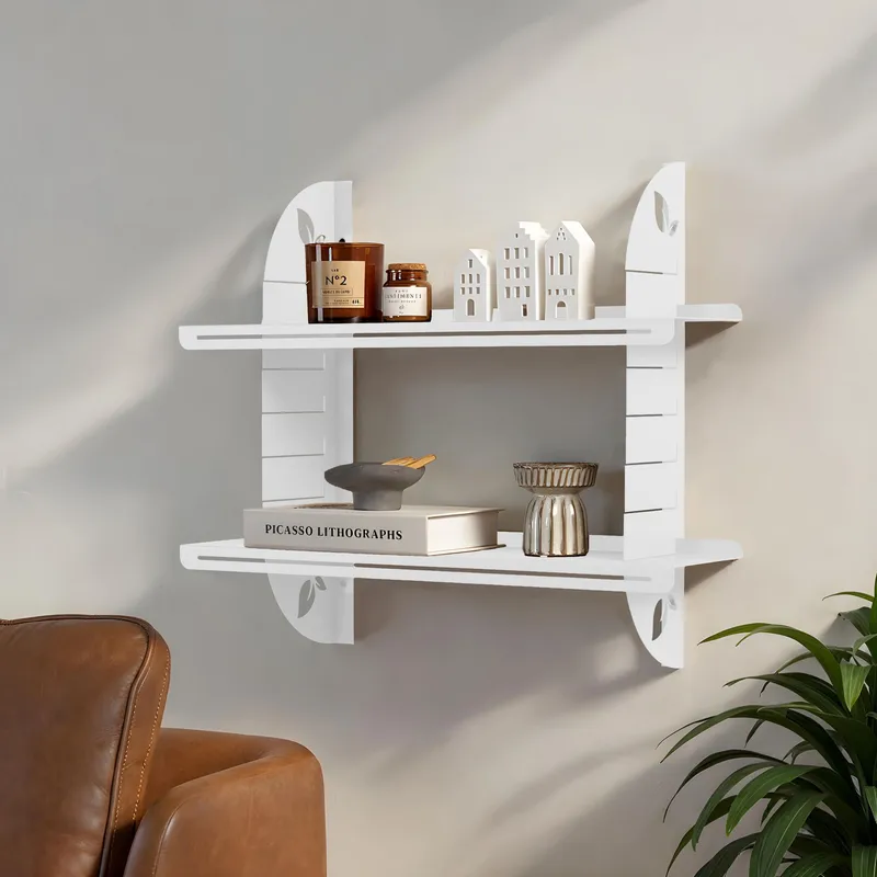 Clavor Vägghylla 70 cm - Vit - Förvaring - Köksförvaring - Kökshylla