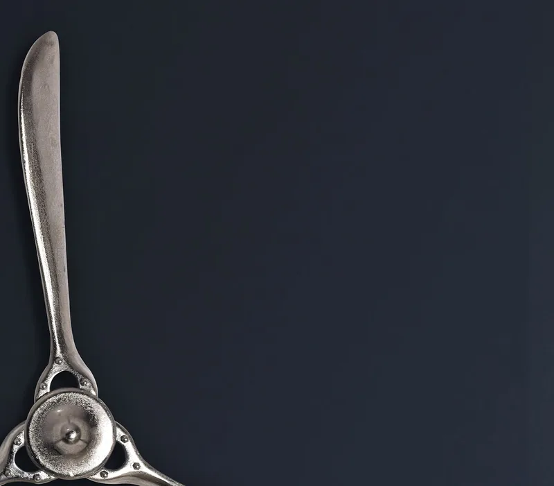 Corela Väggdekoration 85 cm - silverfärgad - Inredning & dekor - Dekor & inredningsdetaljer - Prydnadssaker - Skulpturer