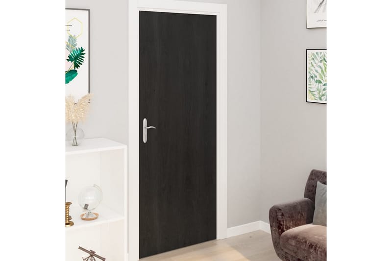 Dekorplast 2 st mörkt trä 500x90 cm PVC - Brun - Dekorplast & kakeldekor