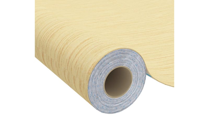 Dekorplast 2 st japansk ek 500x90 cm PVC - Beige - Inredning & dekor - Väggdekor - Dekorplast & kakeldekor