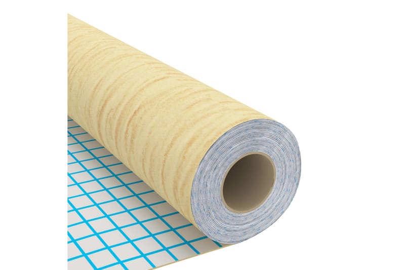 Dekorplast 2 st japansk ek 500x90 cm PVC - Beige - Inredning & dekor - Väggdekor - Dekorplast & kakeldekor