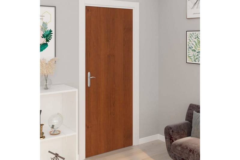 Dekorplast 2 st ljus ek 500x90 cm PVC - Brun - Inredning & dekor - Väggdekor - Dekorplast & kakeldekor