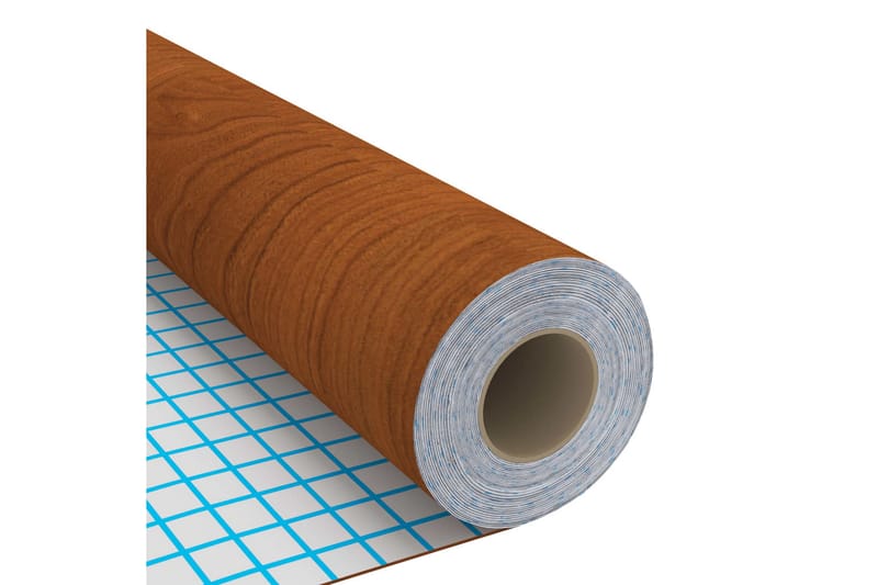 Dekorplast 2 st ljus ek 500x90 cm PVC - Brun - Inredning & dekor - Väggdekor - Dekorplast & kakeldekor