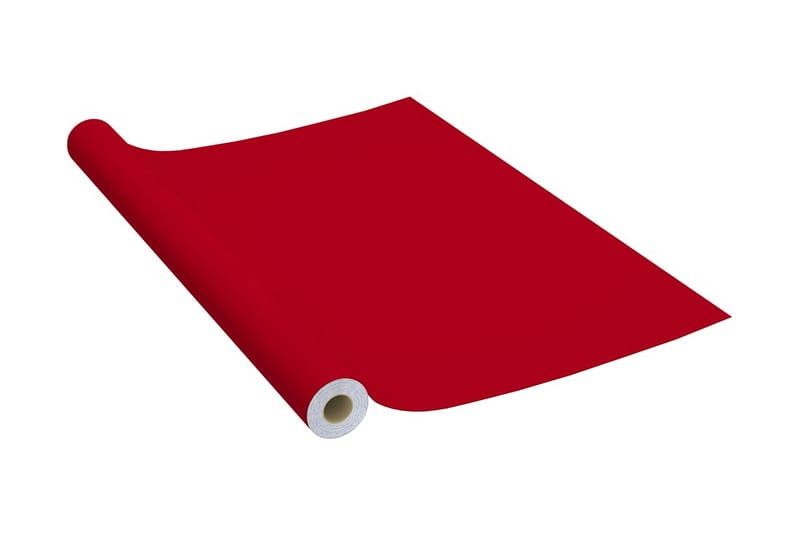 Dekorplast 2 st röd 500x90 cm PVC - Dekorplast & kakeldekor