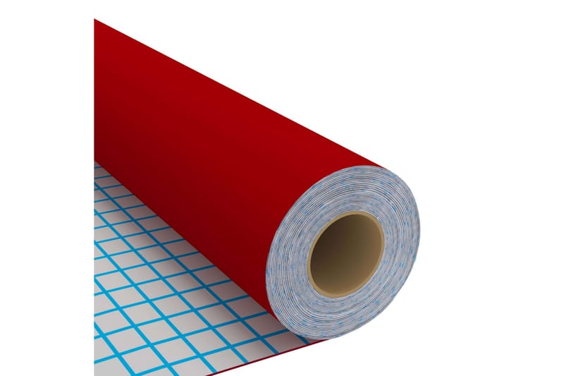 Dekorplast 2 st röd 500x90 cm PVC - Röd - Inredning & dekor - Väggdekor - Dekorplast & kakeldekor