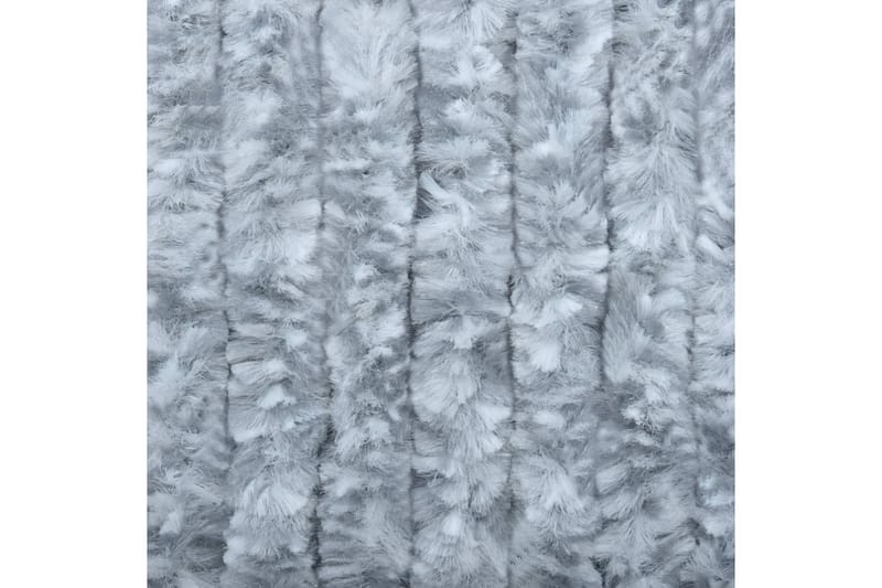 Insektsdraperi vit och grå 100x220 cm chenille - Fönsterfilm