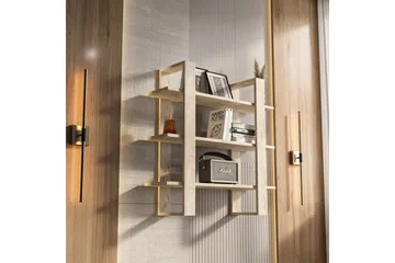 Draven Väggskiva 90x90 cm - Travertine - Förvaring - Köksförvaring - Kökshylla