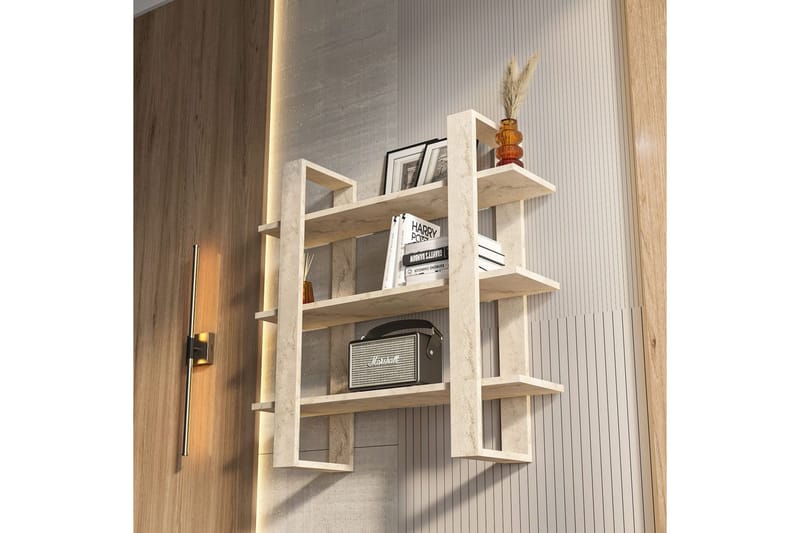 Draven Väggskiva 90x90 cm - Travertine - Inredning & dekor - Väggdekor - Väggpanel