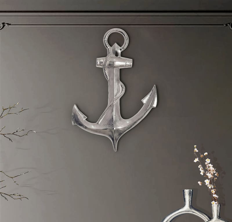 Eliena Väggdekoration 47 cm - silverfärgad - Inredning & dekor - Dekor & inredningsdetaljer - Prydnadssaker - Skulpturer