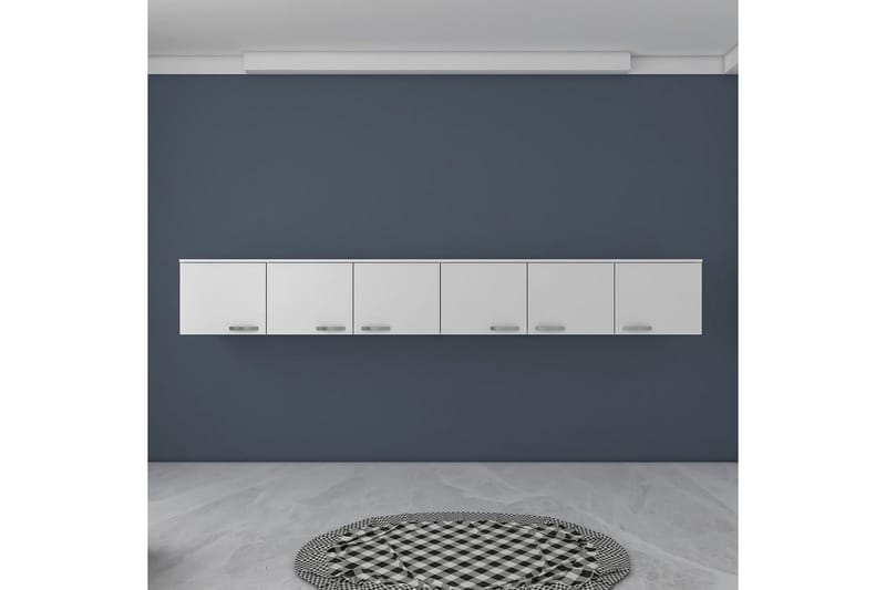 Ervon Väggskiva 243x243 cm - Vit - Inredning & dekor - Väggdekor - Väggpanel