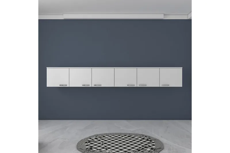 Ervon Väggskiva 243x243 cm - Vit - Förvaring - Skåp - Köksskåp - Väggskåp