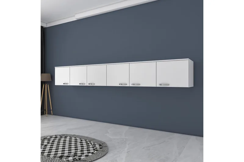 Ervon Väggskiva 243x243 cm - Vit - Förvaring - Skåp - Köksskåp - Väggskåp