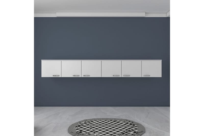 Ervon Väggskiva 243x243 cm - Vit - Inredning & dekor - Väggdekor - Väggpanel