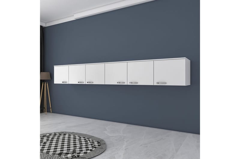 Ervon Väggskiva 243x243 cm - Vit - Inredning & dekor - Väggdekor - Väggpanel