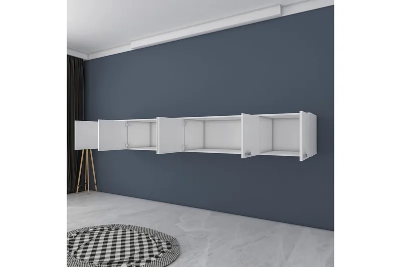 Ervon Väggskiva 243x243 cm - Vit - Förvaring - Skåp - Köksskåp - Väggskåp