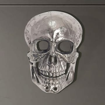 Garvik Väggdekoration Dödskalle i aluminium - silver - Inredning & dekor - Dekor & inredningsdetaljer - Prydnadssaker - Skulpturer