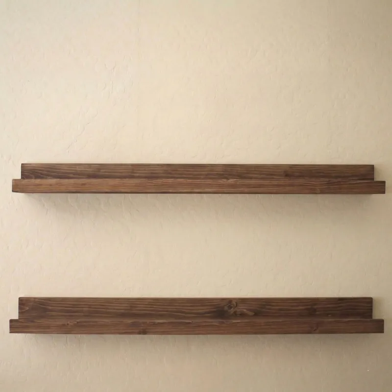 Imoveis Dekorativ vägghylla 70x8x15 cm - Trä - Inredning & dekor - Väggdekor - Väggpanel
