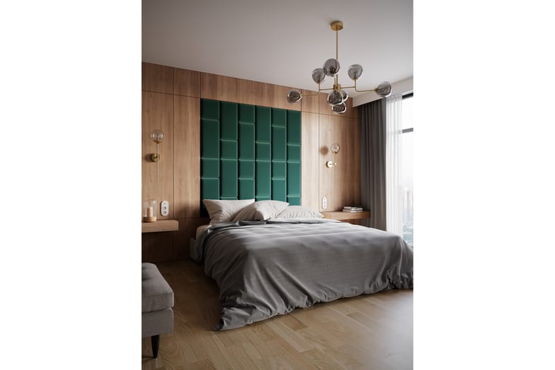 Quadratta Väggskiva 180x180 cm Grön - Inredning & dekor - Väggdekor - Väggpanel