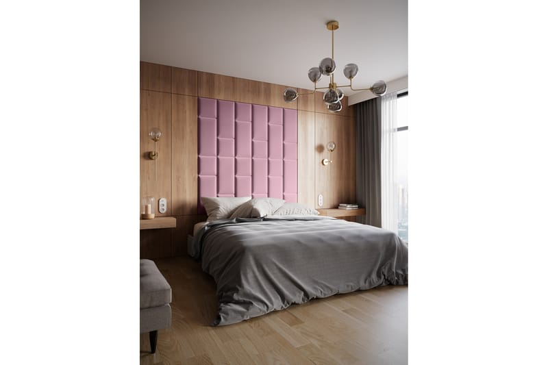 Quadratta Väggskiva 180x180 cm Rosa - Inredning & dekor - Väggdekor - Väggpanel