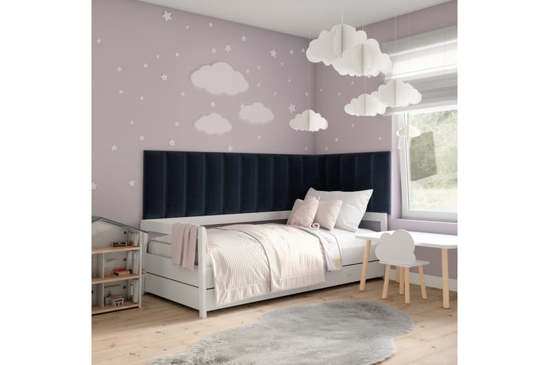 Quadratta Väggskiva 210x60 cm Mörkgrå - Inredning & dekor - Väggdekor - Väggpanel