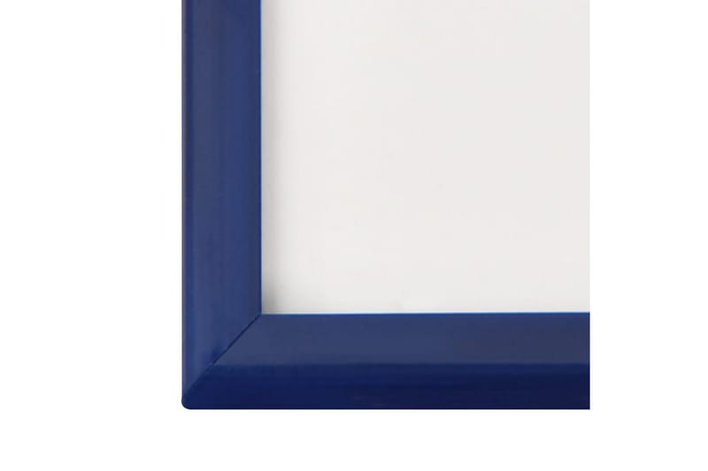 Fotoramar 3 st för vägg eller bord blå 13x18 cm MDF - Fotoram