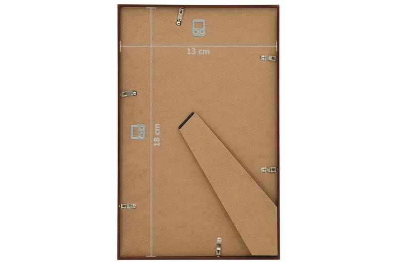 Fotoramar 3 st för vägg eller bord brons 13x18 cm MDF - Inredning & dekor - Väggdekor - Ramar - Fotoram
