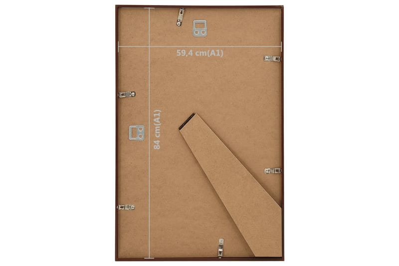 Fotoramar 3 st för vägg eller bord brons 59,4x84 cm MDF - Inredning & dekor - Väggdekor - Ramar - Fotoram