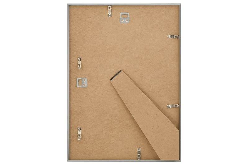 Fotoramar 3 st för vägg eller bord silver 18x24 cm MDF - Inredning & dekor - Väggdekor - Ramar - Fotoram