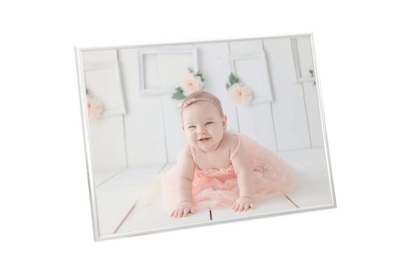 Fotoramar 3 st för vägg eller bord silver 18x24 cm MDF - Inredning & dekor - Väggdekor - Ramar - Fotoram