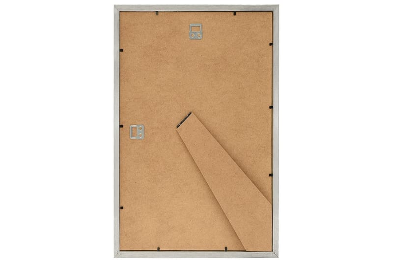 Fotoramar 3 st för vägg eller bord silver 21x29,7 cm - Inredning & dekor - Väggdekor - Ramar - Fotoram