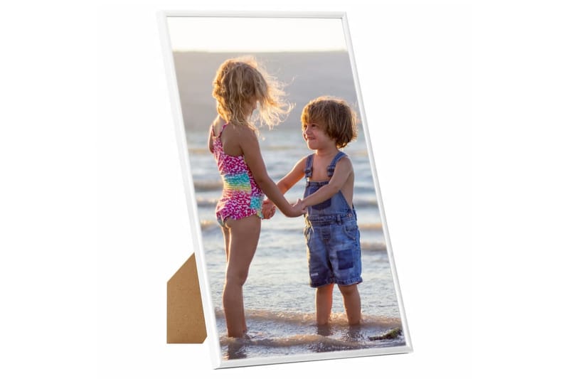 Fotoramar 3 st för vägg eller bord vit 10x15 cm MDF - Inredning & dekor - Väggdekor - Ramar - Fotoram