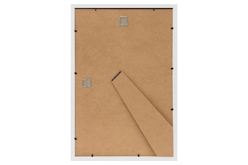 Fotoramar 3 st för vägg eller bord vit 13x18 cm MDF - Fotoram