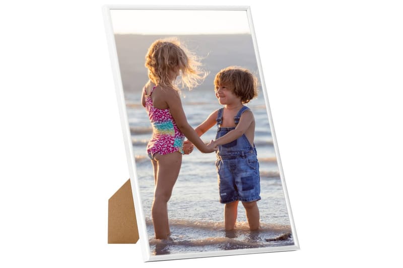 Fotoramar 3 st för vägg eller bord vit 15x21 cm MDF - Inredning & dekor - Väggdekor - Ramar - Fotoram