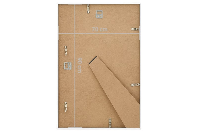 Fotoramar 3 st för vägg eller bord vit 70x90 cm MDF - Inredning & dekor - Väggdekor - Ramar - Fotoram