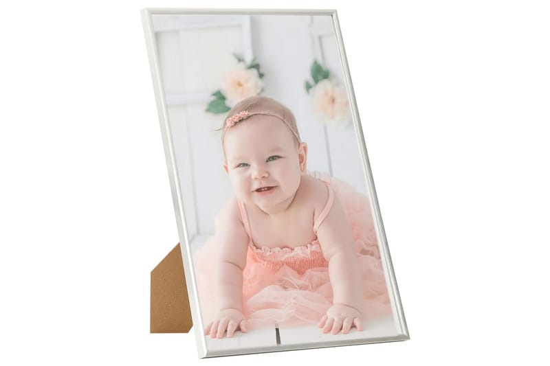 Fotoramar 3 st för vägg/bord silver 21x29,7 cm MDF - Inredning & dekor - Väggdekor - Ramar - Fotoram