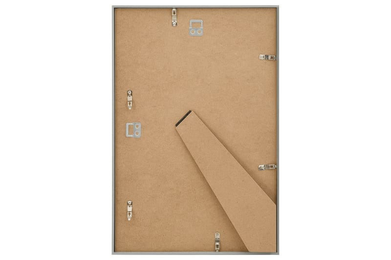 Fotoramar 3 st för vägg/bord silver 21x29,7 cm MDF - Inredning & dekor - Väggdekor - Ramar - Fotoram