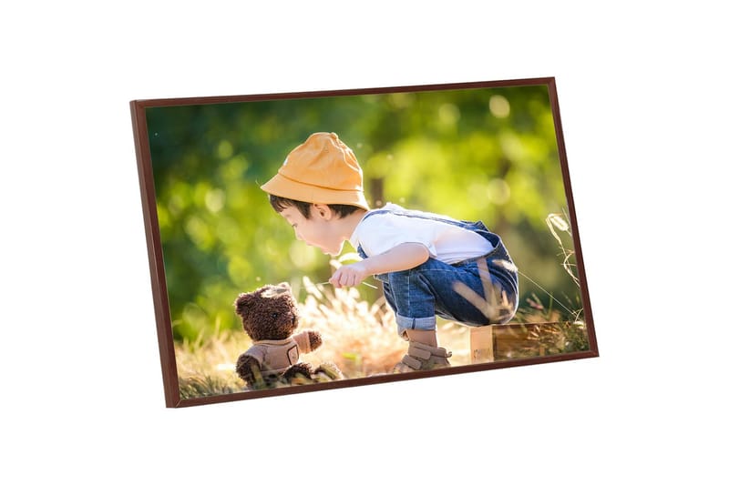 Fotoramar 5 st för vägg eller bord brons 50x70 cm MDF - Inredning & dekor - Väggdekor - Ramar - Fotoram