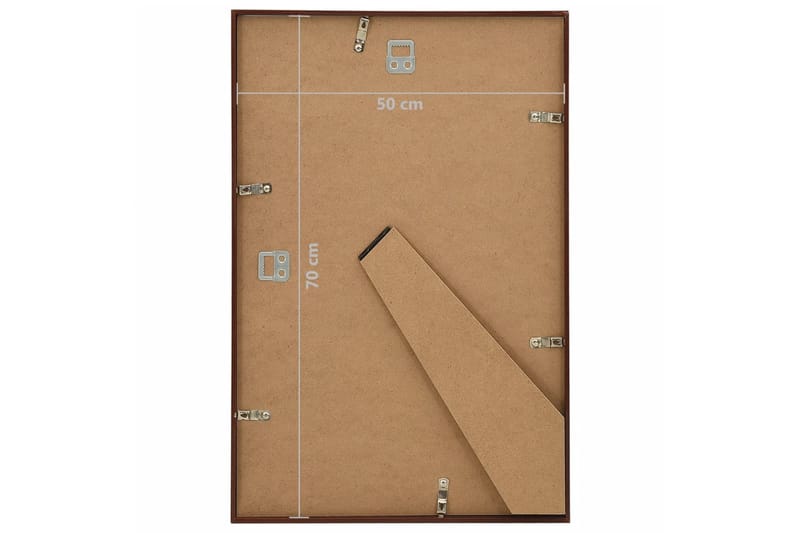 Fotoramar 5 st för vägg eller bord brons 50x70 cm MDF - Inredning & dekor - Väggdekor - Ramar - Fotoram