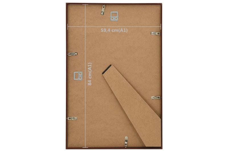 Fotoramar 5 st för vägg eller bord brons 59,4x84 cm MDF - Inredning & dekor - Väggdekor - Ramar - Fotoram