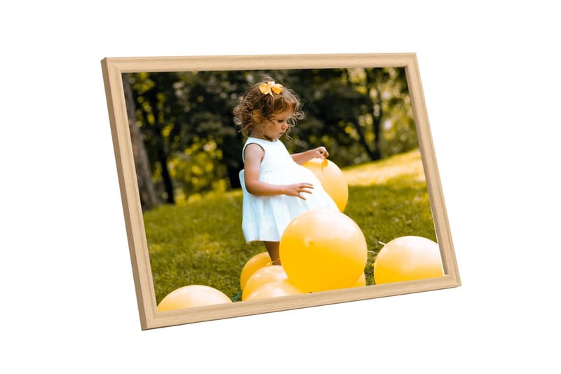 Fotoramar 5 st för vägg eller bord ljus ek 70x90 cm - Inredning & dekor - Väggdekor - Ramar - Fotoram